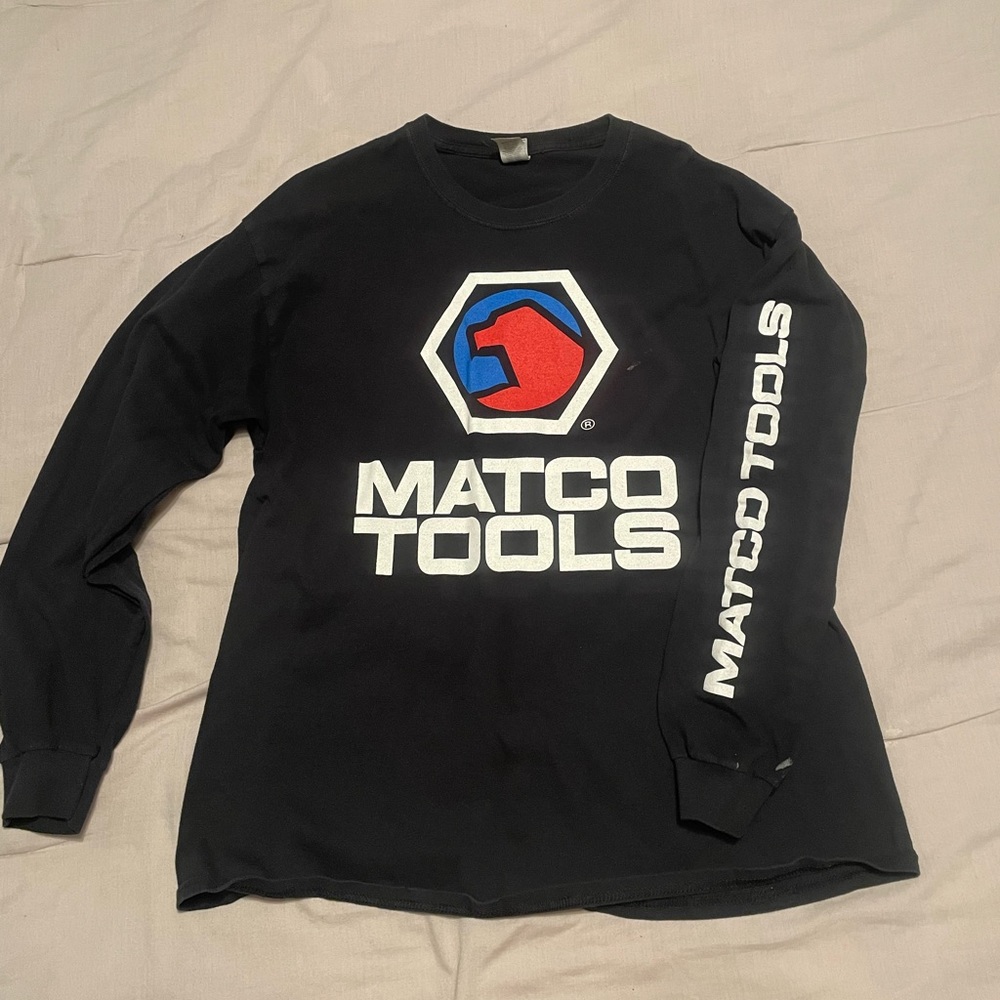 Mens Matco tools long sleeve